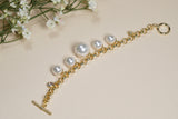 AD Stone Tennis Bracelet (3-466)(EX)