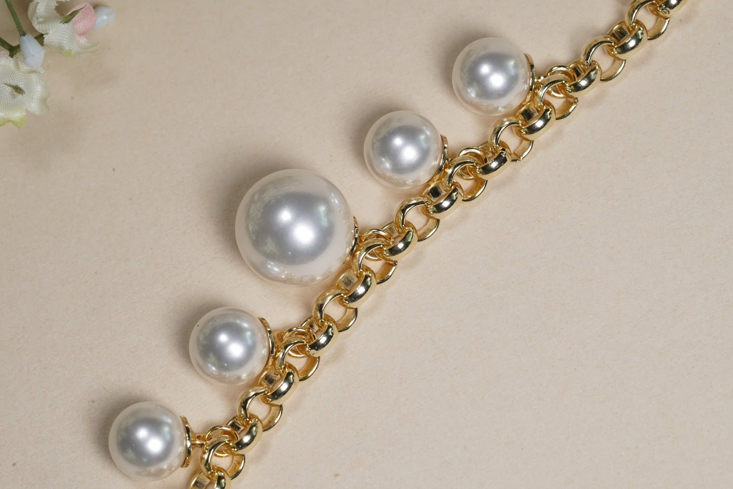 AD Stone Tennis Bracelet (3-466)(EX)