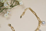AD Stone Tennis Bracelet (3-467)(EX)