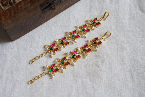 Kundan lotus Earchain (9-241)(AK)