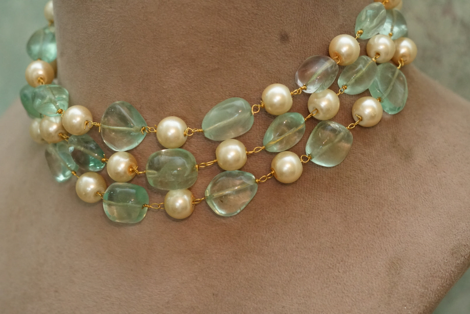 Beads choker (4-7157) - JEWELSTYLE