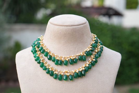 Beads Necklace  (4-9001)(N)
