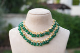 Beads Necklace  (4-9001)(N)