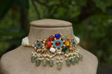 Navratan Kundan Choker (4-8194)(R)