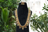 Guttapulasu OR kundan Necklace set (4-8198)(R)