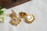 Kundan Chandbali Earring (1-4642)(R)