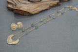 Kundan Pendant necklace set (4-5702)(R)(offer piece)