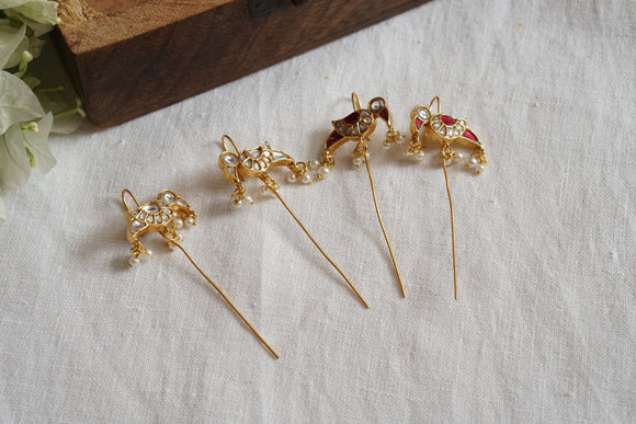 Kundan Earcuff Earring (1-4643)(R)