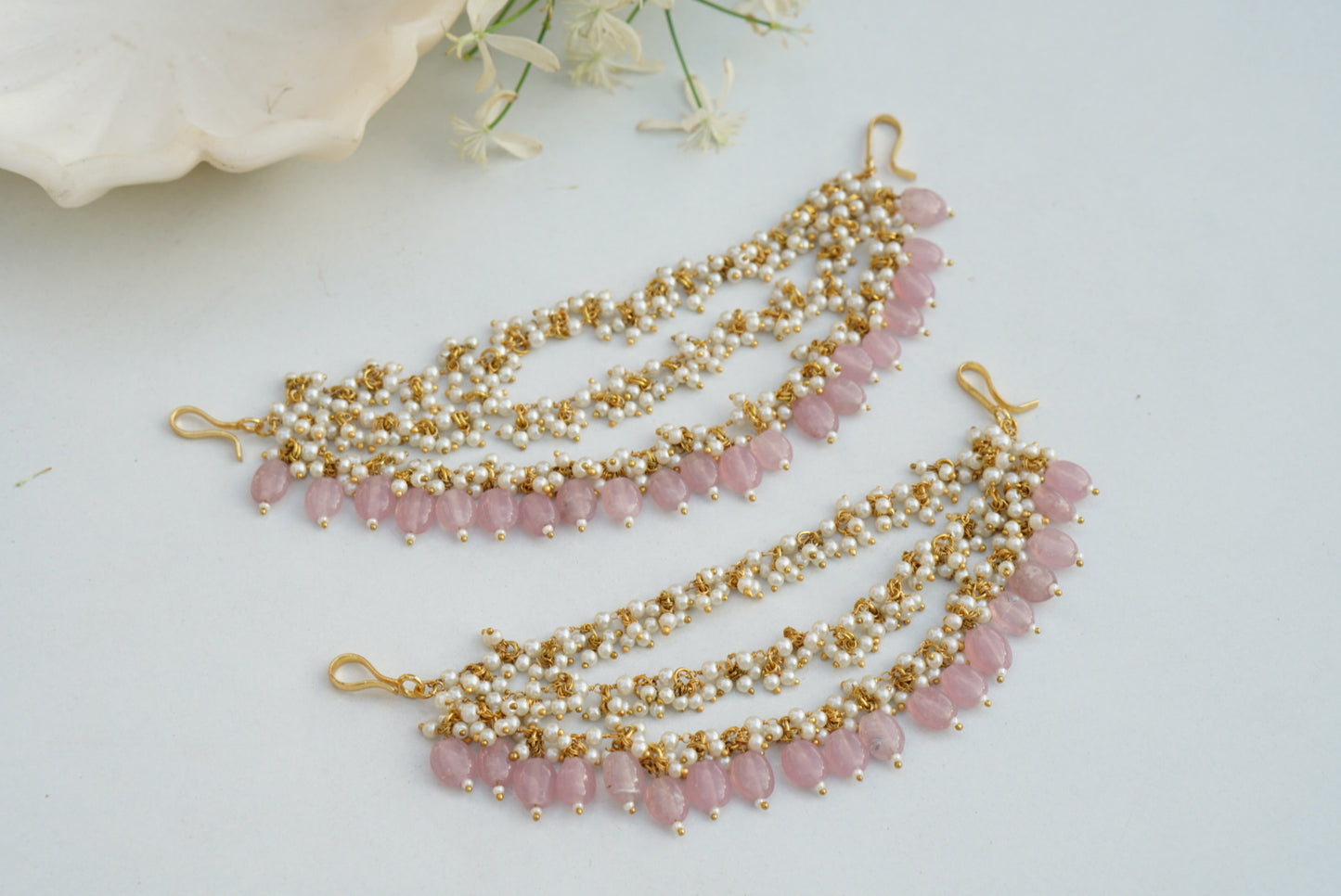 Beads Ear chain (9-133)(A) - JEWELSTYLE