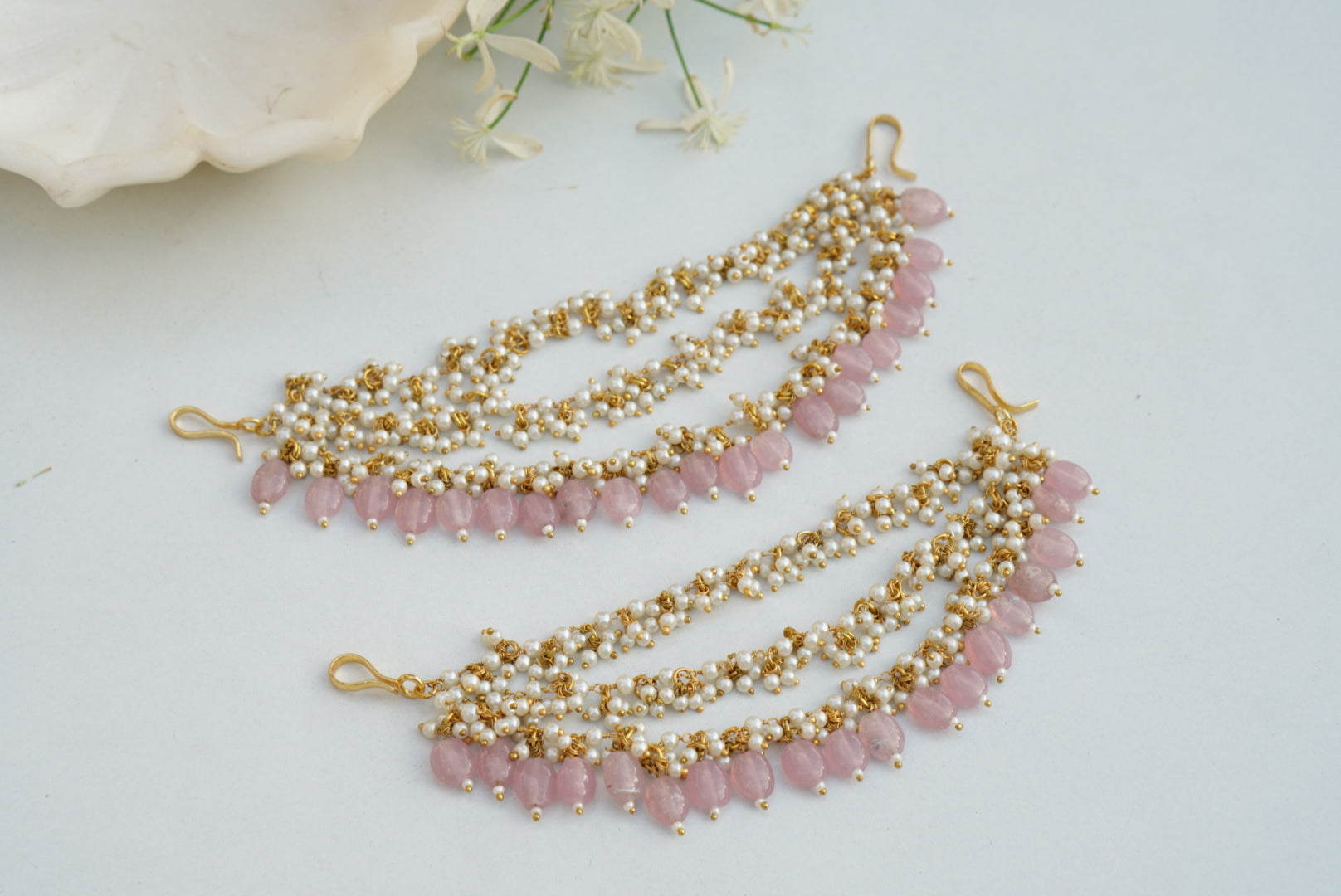 Beads Ear chain (9-133)(A) - JEWELSTYLE