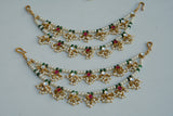 Kundan Ear chain (9-135)(R)