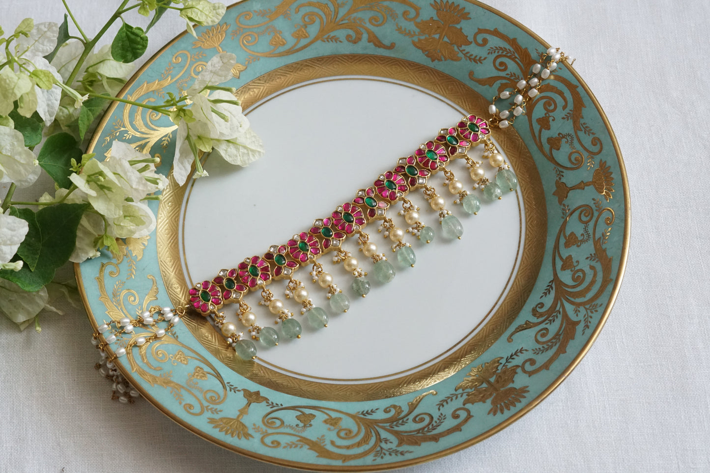 Kundan Choker (4-9020)(K)