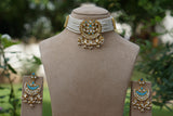 Firoza Choker set (4-8502)(R)