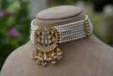 Firoza Choker set (4-8502)(R)