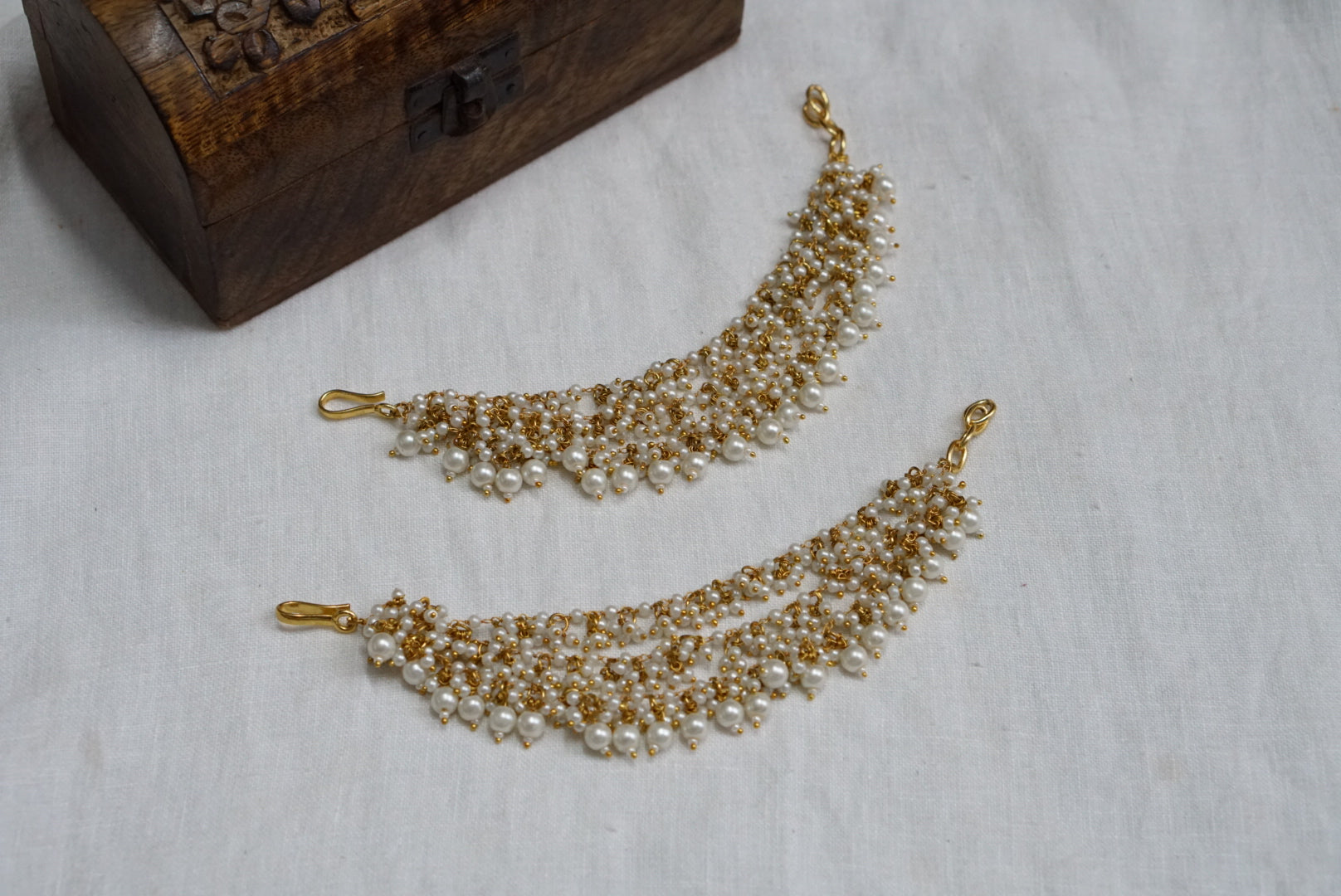 Beads Ear chain (9-138)(A) - JEWELSTYLE