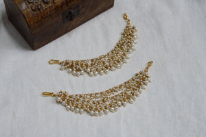 Beads Ear chain (9-138)(A)