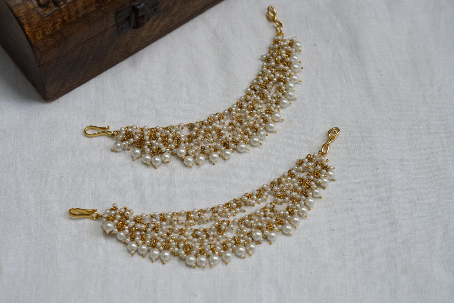Beads Ear chain (9-138)(A) - JEWELSTYLE