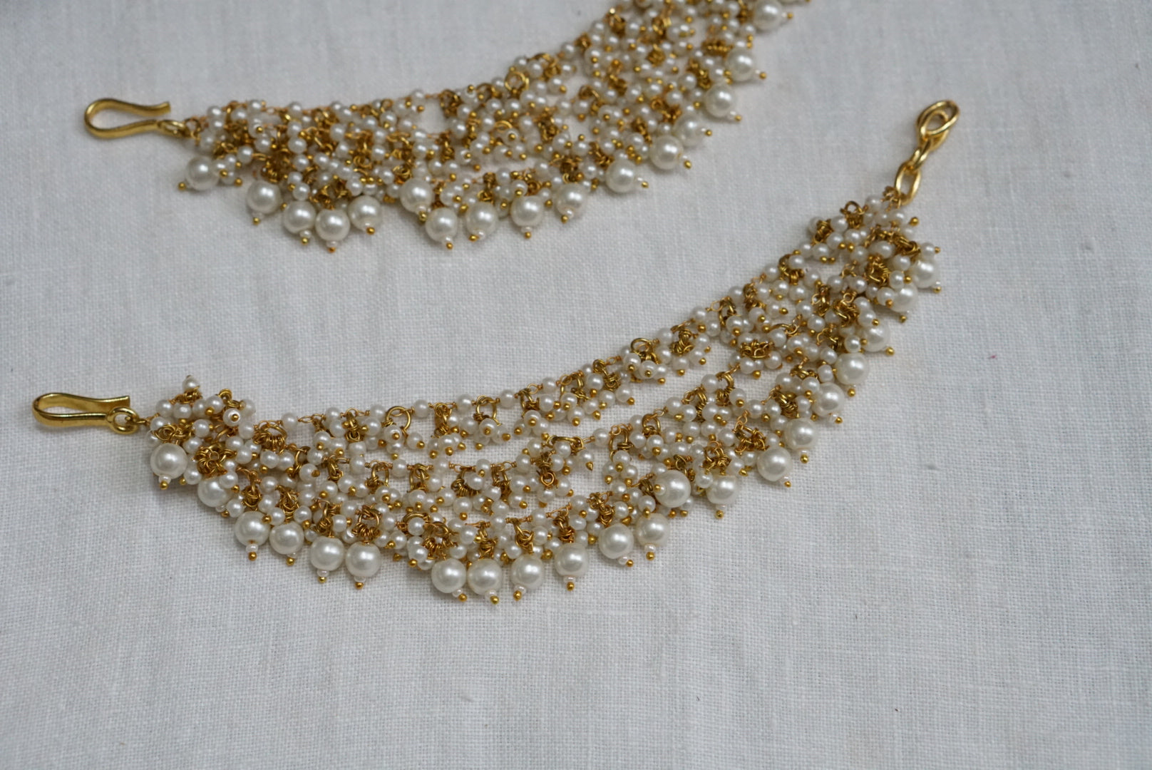 Beads Ear chain (9-138)(A) - JEWELSTYLE