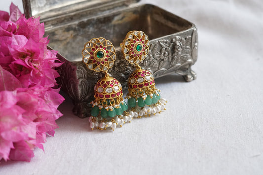 Kundan jhumki (1-5080)(K) - JEWELSTYLE