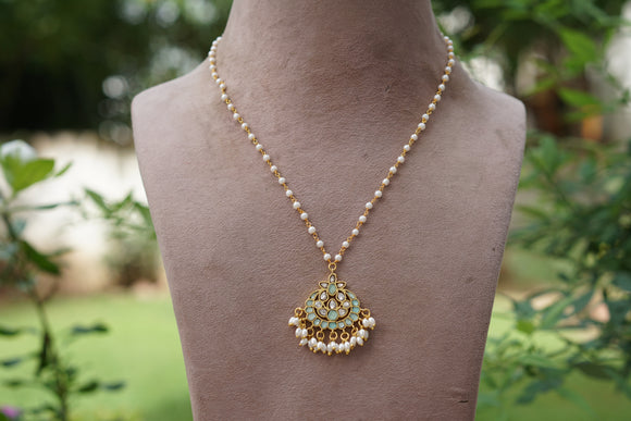 Kundan pendant (4-8054)(R)