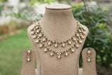 Polki Necklace set (4-7950)(B)