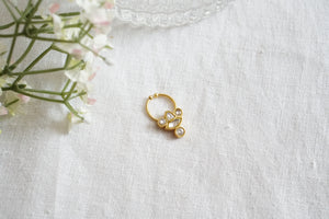 Kundan septum nosering (2-219)(AK)