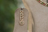 AD Stone Necklace set (4-8156)(AK)