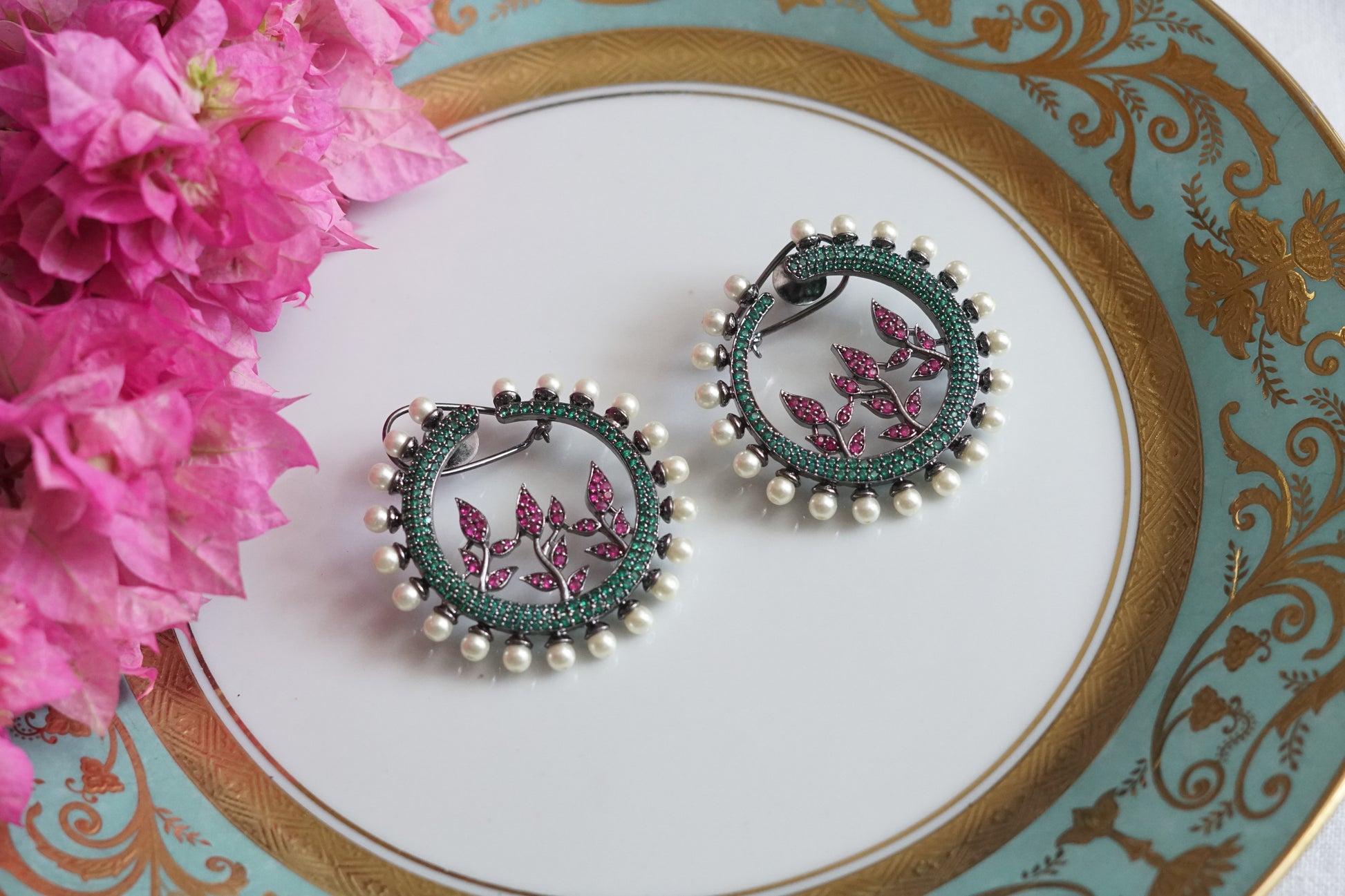 Ad Earrings (1-5087)(B) - JEWELSTYLE