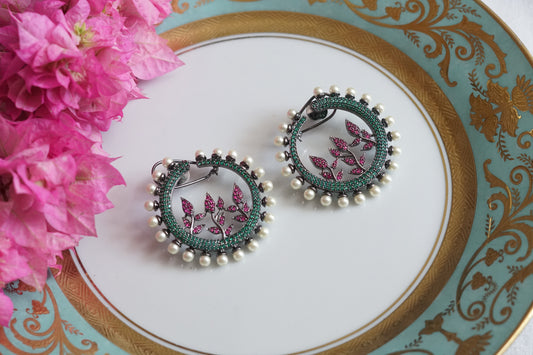 Ad Earrings (1-5087)(B) - JEWELSTYLE