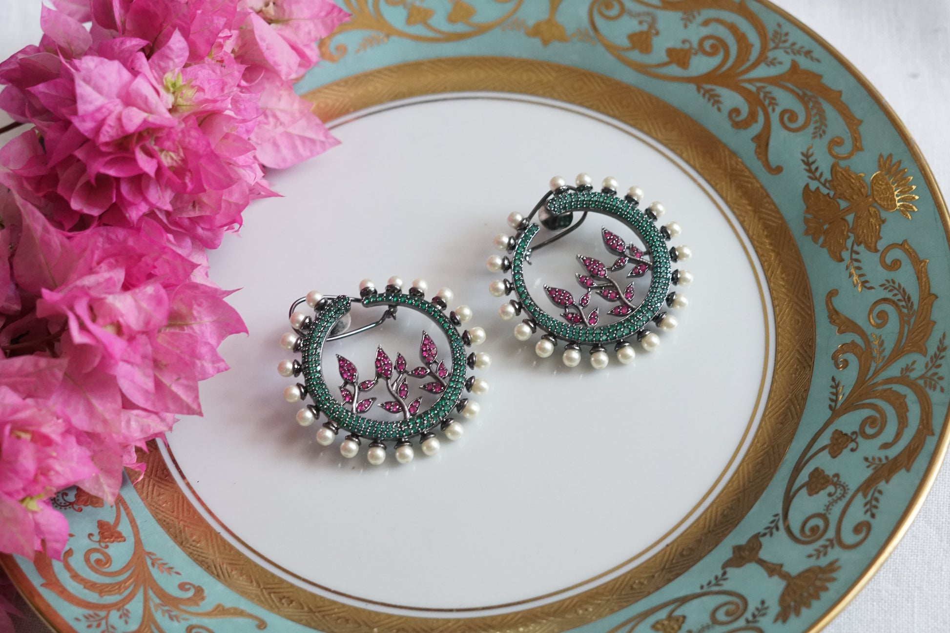 Ad Earrings (1-5087)(B) - JEWELSTYLE