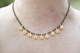 AD Stone necklace (4-8203)(Ak)