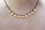 AD Stone necklace (4-8203)(Ak)