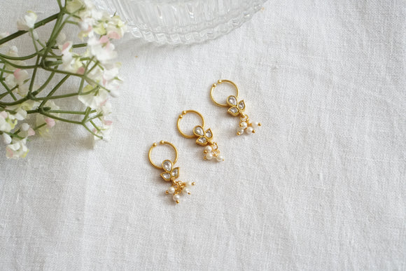 Kundan septum nosering(2-222)(AK)