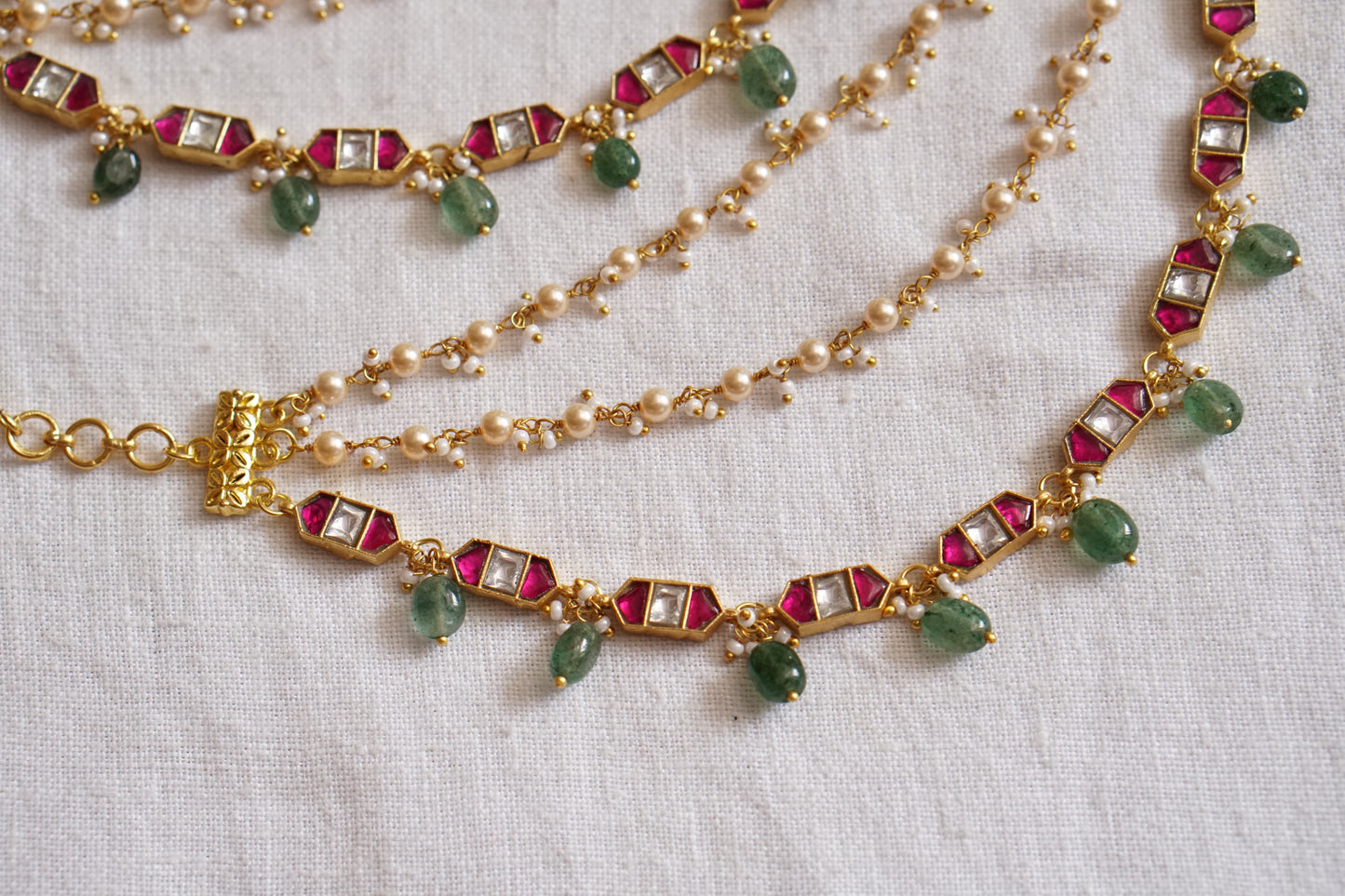 Kundan EarChain (9-206)(K)(PREORDER)