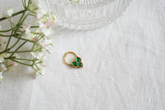 Kundan septum nosering (2-221)(AK)