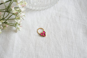 Kundan septum nosering (2-221)(AK)