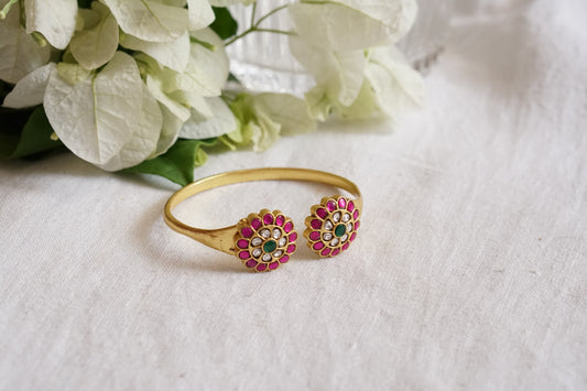 Kundan bangle (3-435)(K)