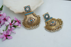 Kundan Earring (1-4369)(R)