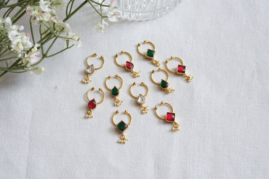 Kundan septum nosering(2-290)(R)