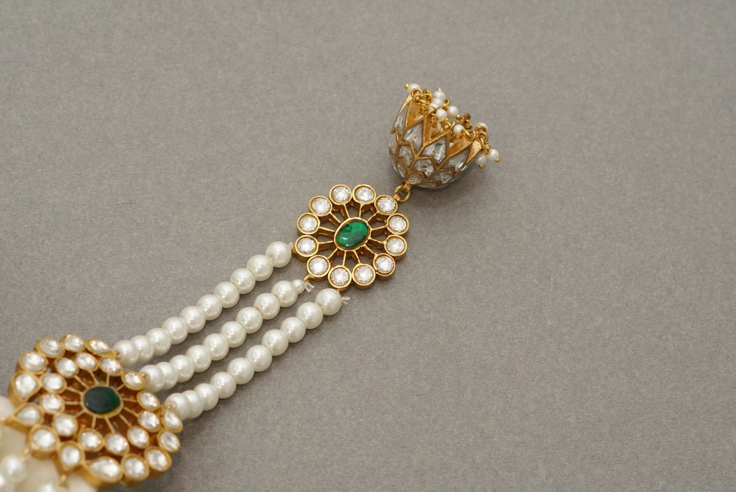 Kundan braid (5-1237)(R)(PREORDER)