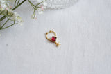 Kundan septum nosering(2-290)(R) - JEWELSTYLE