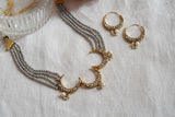 Kundan   Necklace Set   (4-7777) (R)(preorder)