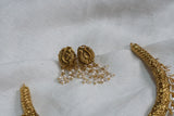 Kundan hasli necklace set (4-6022)(K)(INTRODUCTORY PIECE)