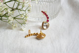 Pink stone Polki earcuff (1-4658)(B)
