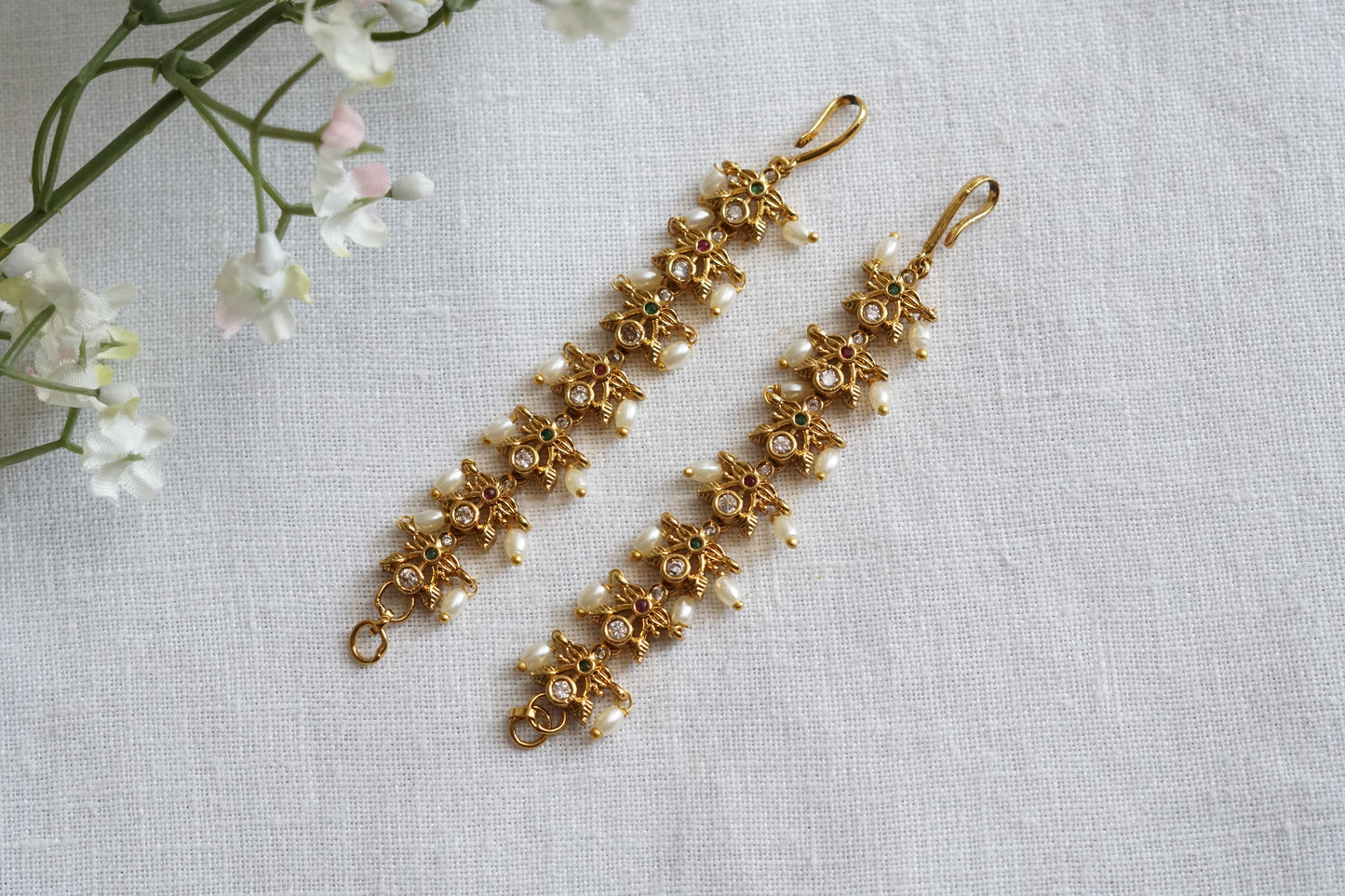 Antique Earchain(9-377)(AK)