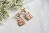 Polki earrings(1-4660)(B)
