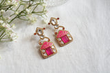 Polki earrings(1-4660)(B)