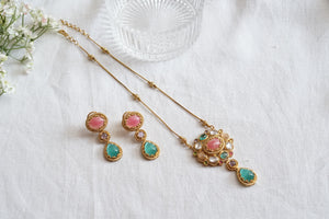 Navrartan Polki Pendant (4-8511)(B)