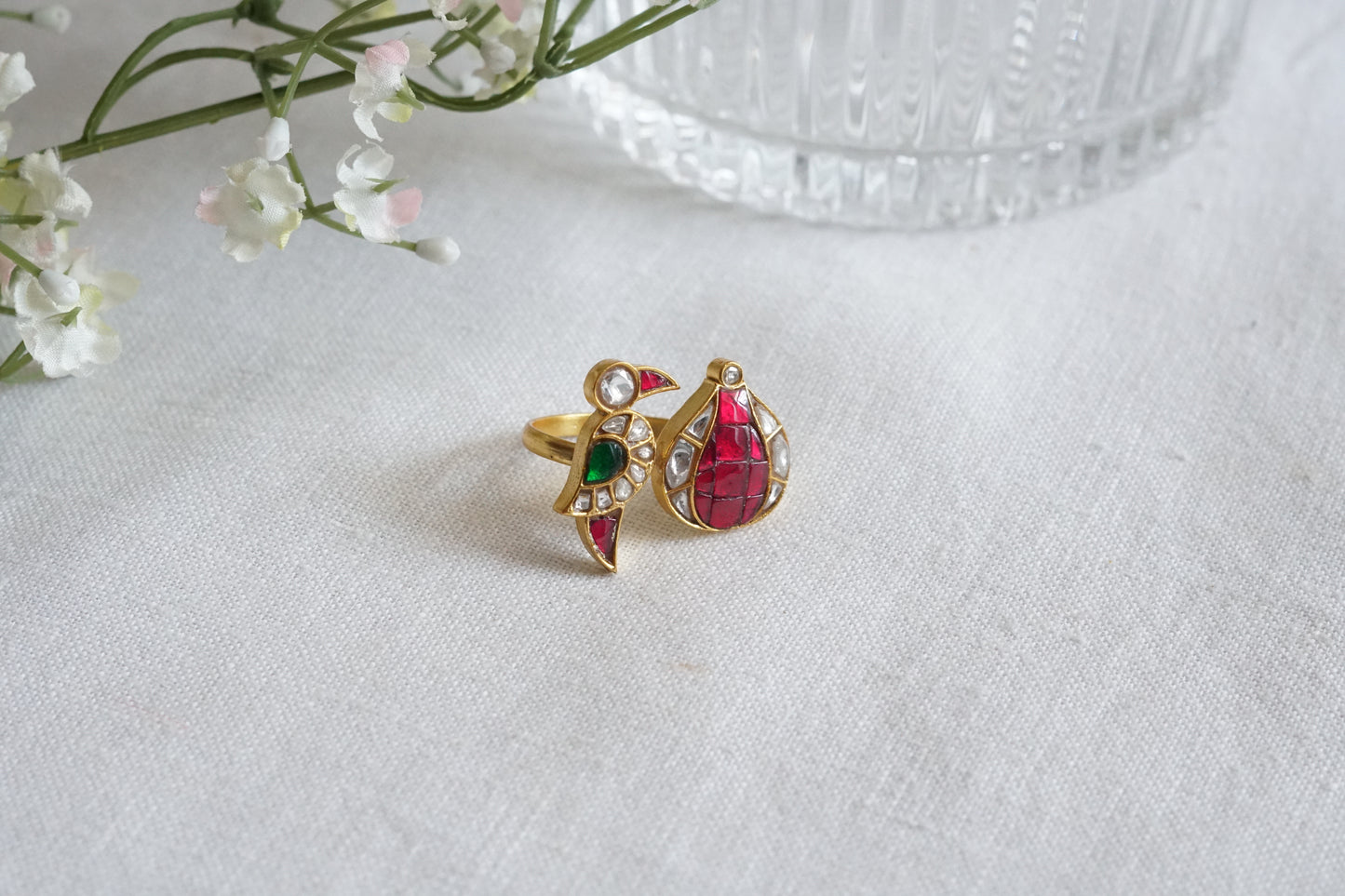 Kundan Ring (6-347)(R)