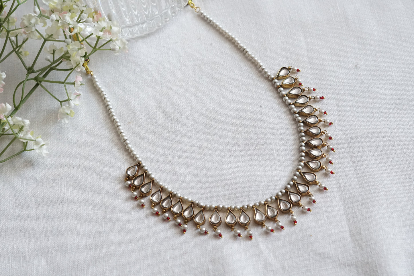 Kundan Necklace (4-9089)(R)